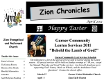 Zion Newsletter